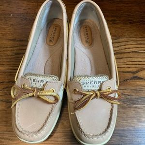 Sperry Top Side Women’s Gold Shoes Size 7